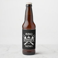 Funny BBQ Grill Master Personalized Barbecue King