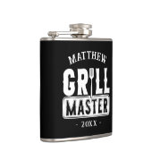 Funny BBQ Grill Master Personalized Barbecue King Heupfles (Rechts)