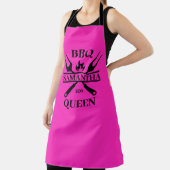 Funny BBQ Personalized Barbecue Queen Schort (Insitu)