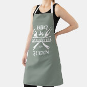 Funny BBQ Personalized Barbecue Queen Schort (Insitu)
