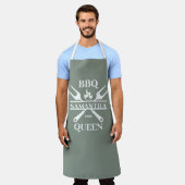 Funny BBQ Personalized Barbecue Queen Schort (Gedragen)