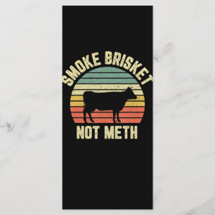 Funny Bbq Smoke Brisket Not Novelty Grilling Menu