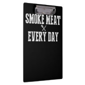 Funny Bbq Smoker Accessory Pitmaster Dad Grilling Klembord (Rechts)