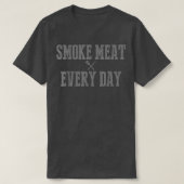 Funny Bbq Smoker Accessory Pitmaster Dad Grilling T-shirt (Design voorkant)
