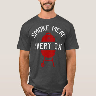 Funny BBQ Smoker Accessory Pitmaster Dad Grilling T-shirt