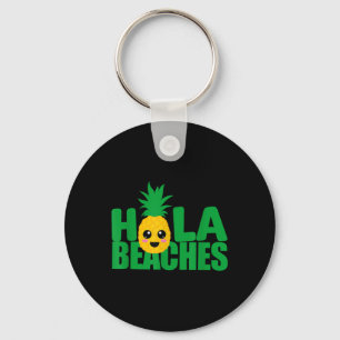 Funny Beach Summer Vacation Pineapple T Cruise Hol Sleutelhanger