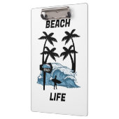 Funny Beach Wave Klembord (Links)
