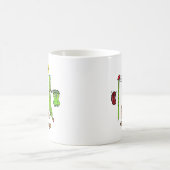 Funny Bean Puns Koffiemok (Center)