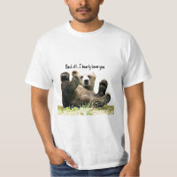 Funny Bear cite T-shirt