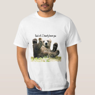 Funny Bear cite T-shirt