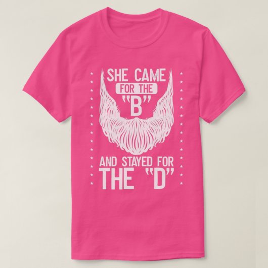 Funny Beard Cadeau classique TShirt (Design devant)