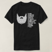Funny Beard Growth TShirt (Design devant)