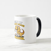 Funny Bearded Dragon Cute Reptile Lover Gift Magische Mok (Voorkant rechts)