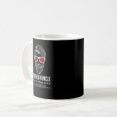 Funny Bearded Funding Definition Novelty Koffiemok (Voorkant links)