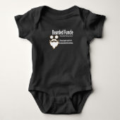 Funny Bearded Funding for Uncles Romper (Voorkant)