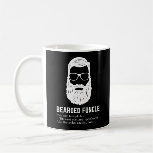 Funny Bearded Funkelhoes voor mannen Koffiemok