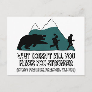 Funny bears briefkaart