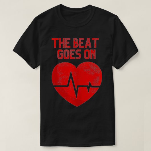 Funny Beat gaat naar open hartchirurgie T-shirt (Design voorkant)