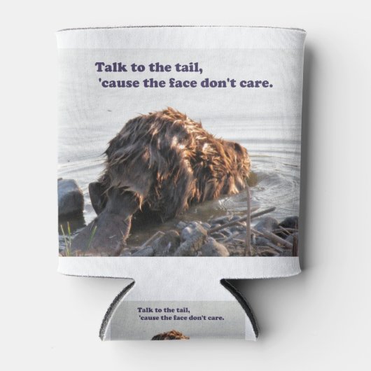 Funny Beaver Blikjeskoeler (Voorkant)