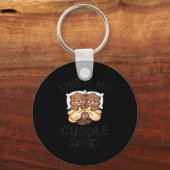 Funny Beaver Couple This Is My Cuddle  Sleutelhanger (Voorkant)