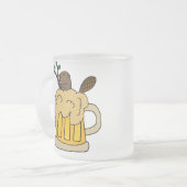 Funny Beaver in de Mok van Beer (Voorkant links)