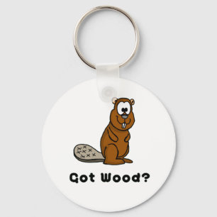 Funny Beaver Sleutelhanger