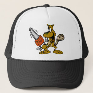 Funny Beaver Trucker Pet