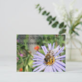 Funny Bee Carte postale (Debout devant)
