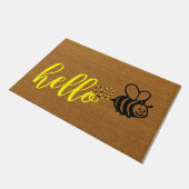 Funny Bee Doormat, Cute Bee Lover Gift, Bee Quote. Deurmat (Schuin)