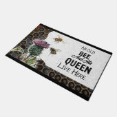 Funny Bee Doormat, Cute Bee Lover Gift, Bee Quote Deurmat (Schuin)