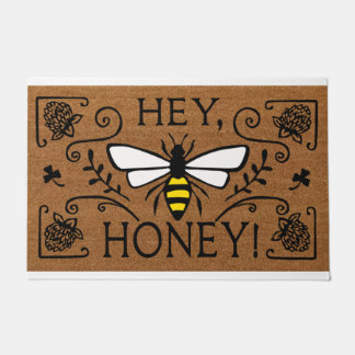 Funny Bee Doormat, Cute Bee Lover Gift, Bee Quote Deurmat
