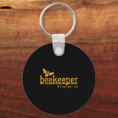 Funny Bee Hive Honey Lover Gift Beekeeper Sleutelhanger (Voorkant)