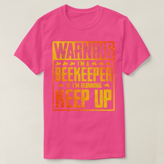 Funny Beekeeper T-shirt (Design voorkant)