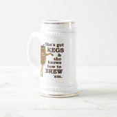 Funny Beer Brewer Bierpul (Voorkant links)