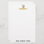 Funny Beer Briefpapier (Voorkant / Achterkant)
