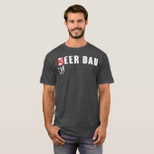 Funny Beer Cheer Dad T-shirt (Voorkant volledig)