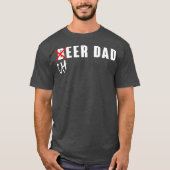 Funny Beer Cheer Dad T-shirt (Voorkant)