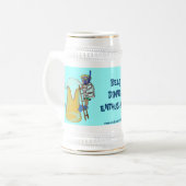 Funny beer diving mok (Voorkant links)