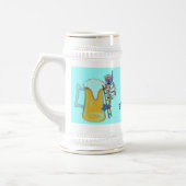 Funny beer diving mok (Links)
