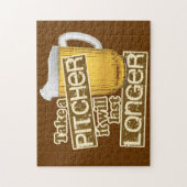 Funny Beer Drink Humor Legpuzzel (Verticaal)