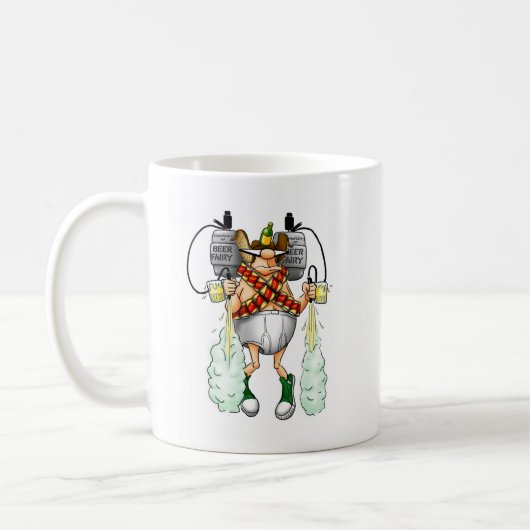 Funny Beer Fairy Mok Gift (Links)