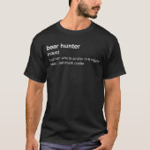 Funny Beer Hunter Definition T-shirt (Voorkant)
