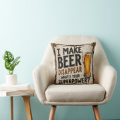 Funny Beer Kussen (Stoel)