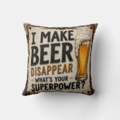 Funny Beer Kussen (Achterkant)