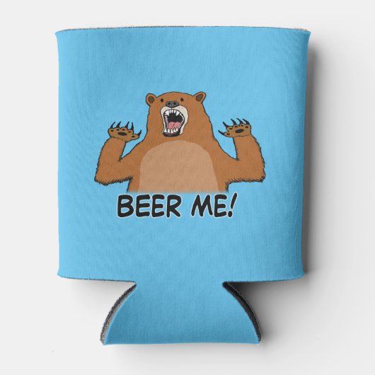 Funny Beer Me Beer Blikjeskoeler (Voorkant)