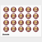 Funny Beer Me Ronde Sticker (Vel)