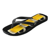 Funny Beer Mok Happy Hour Teenslippers (Schuin)