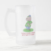 Funny Beer Mok: Shankopotamus Matglas Bierpul (Links)