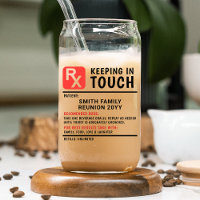 Funny Beer Prescription Family Reunion Texte perso