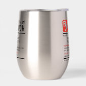 Funny Beer Prescription Family Reunion Texte perso (Gauche)